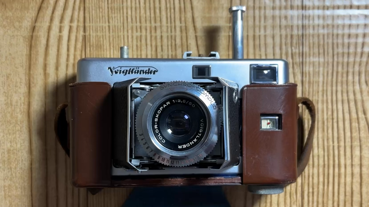 50s Voigtlander Vitessa L 35mm Camera Color Skopar 1:3.5/50
