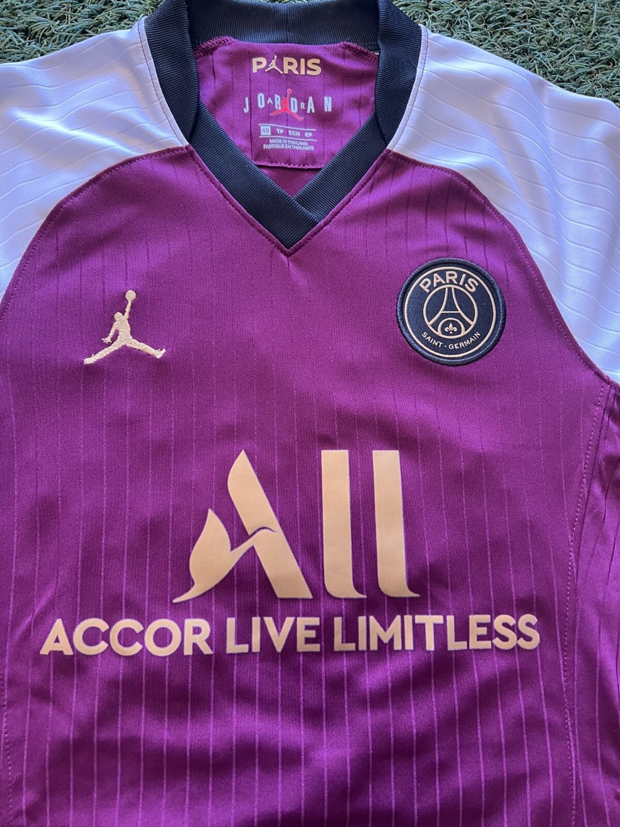 Nike Jordan Woman's PSG 3rd Jersey 20/21 - Bordeaux | eBay
