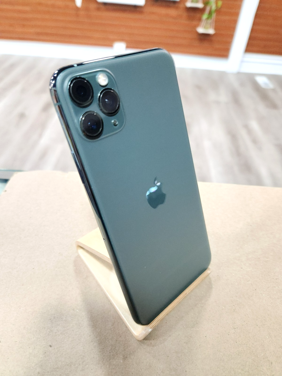 iphone 11 Pro Max ミッドナイトグリーン 64GB SIMフリー .com