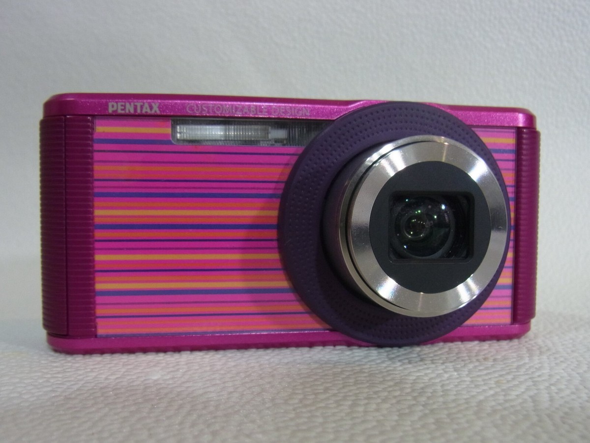 PENTAX Optio LS465,Pink,5x,2.7in,16MP,f/3.9 Excellent from JAPAN