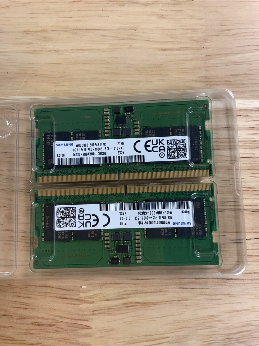 SAMSUNG DDR5-4800 サムスン DDR5-4800B 16GB（8GB × 2 デスクトップ用