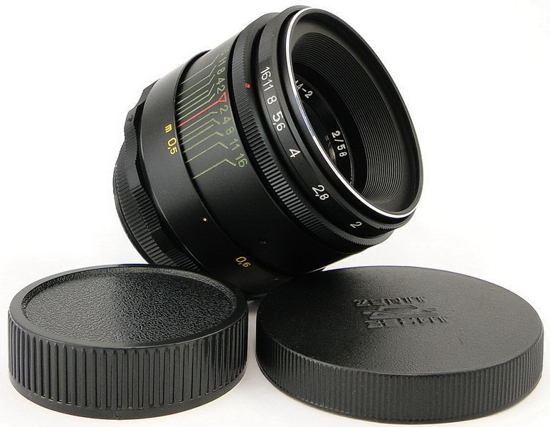 ⭐MINT⭐ Virtually NEW! HELIOS 44-2 58mm f/2 Lens + Adapt Fuji