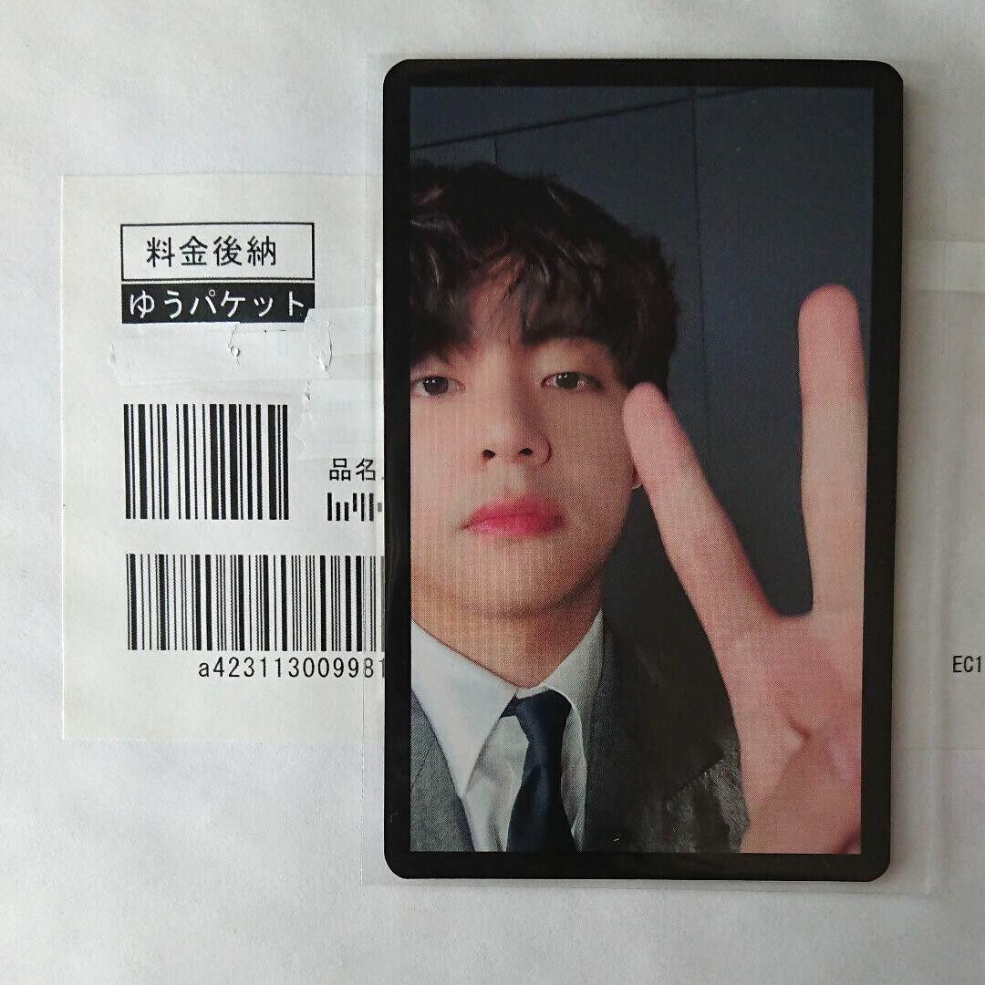 BTS V Taehyung Proof Lucky Draw JPFC Limited Photocard Japan Photo