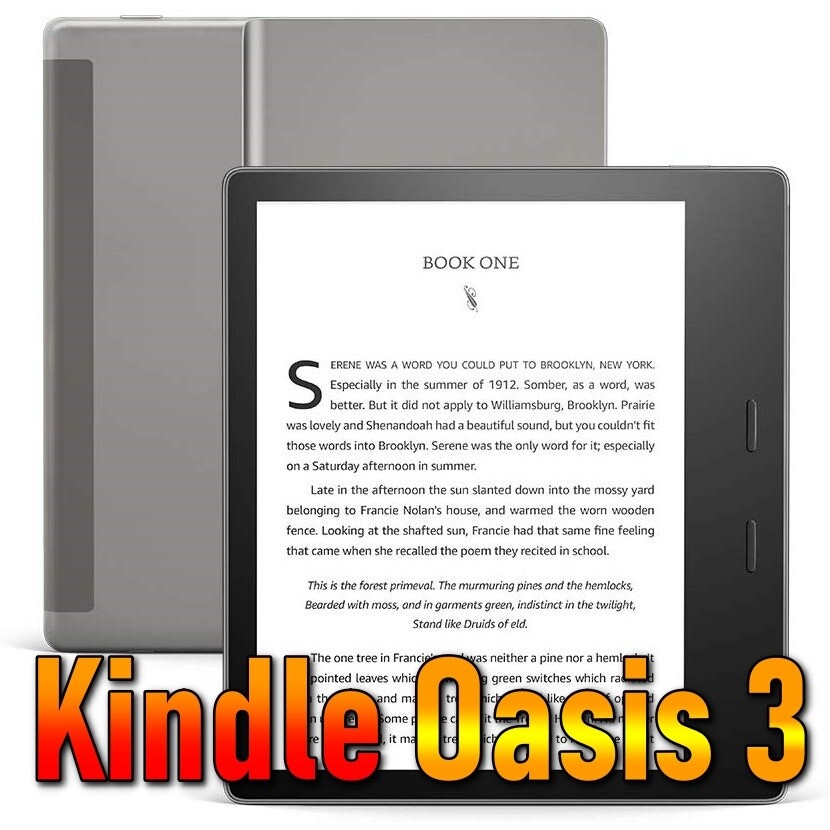 Amazon All-new Kindle Oasis 3 with adjustable warm light (10th gen