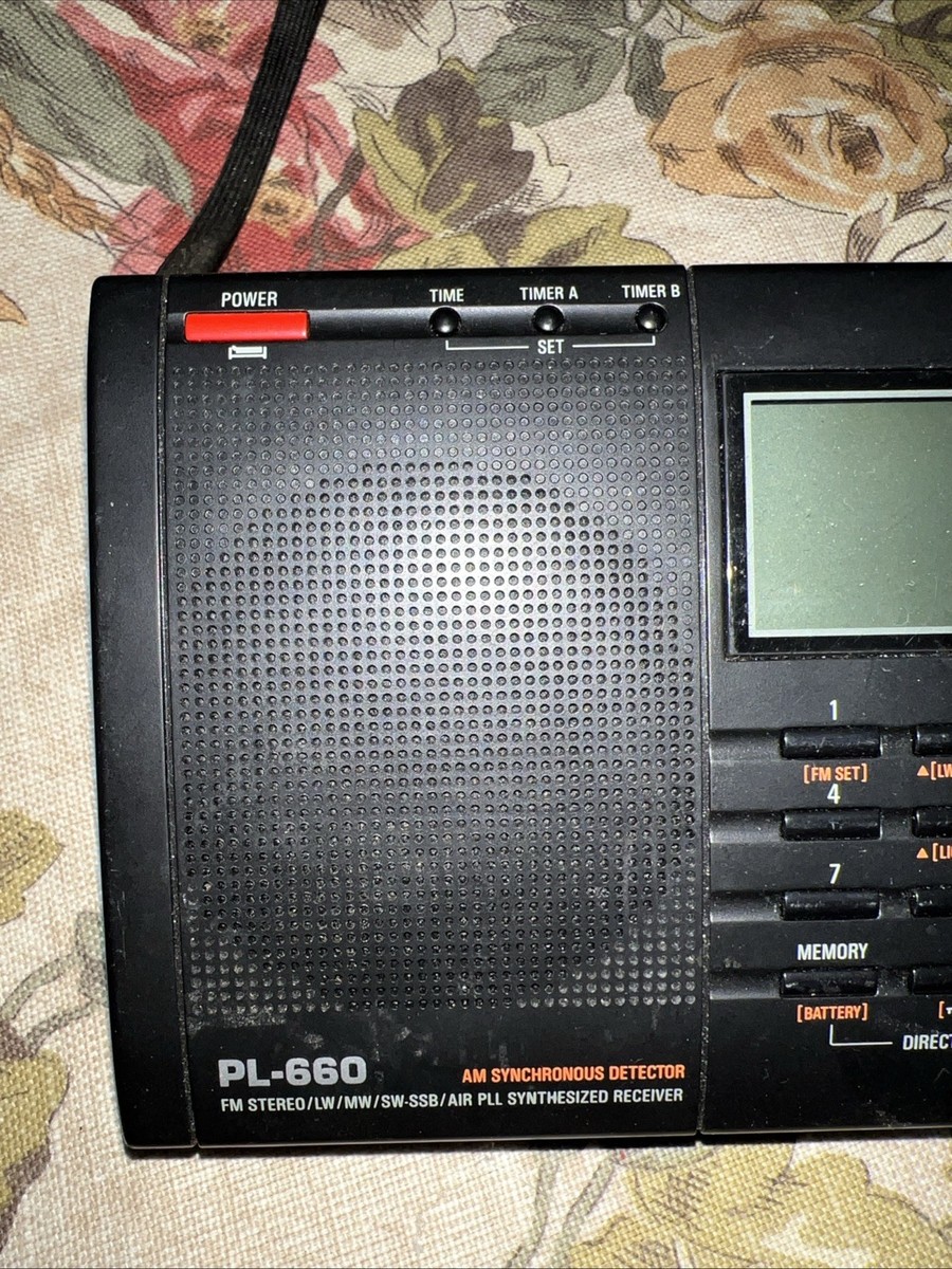 TECSUN PL-660 FM STEREO LW/MW/SW-SSB/AIR PLL SYNTHESIZED RECEIVER