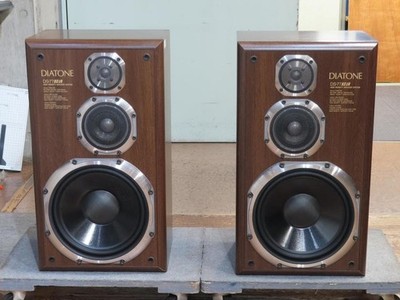 DIATONE DS-77HR WN Speaker System Pair Walnut Audio Equipment