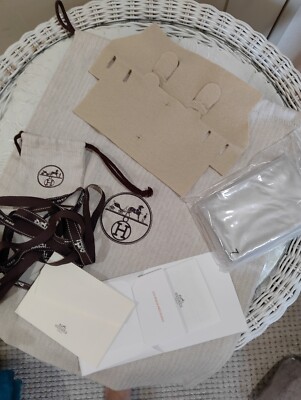 Hermes Orange Empty Gift Box Birkin 25 32×28×16 cm full set From