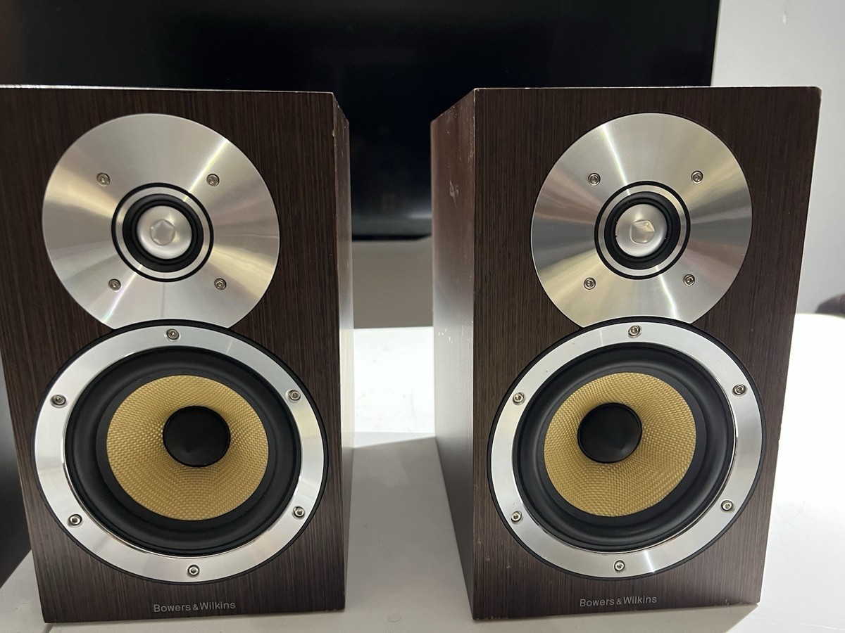 B&W Bowers & Wilkins CM1 Bookshelf Speakers PAIR | eBay