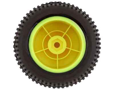 Proline Hole Shot Mini-T 2.0 Tires Mounted Yellow Wheels F/R | eBay