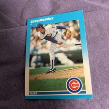 1987 Fleer Update - Greg Maddux #U-68 for sale | eBay