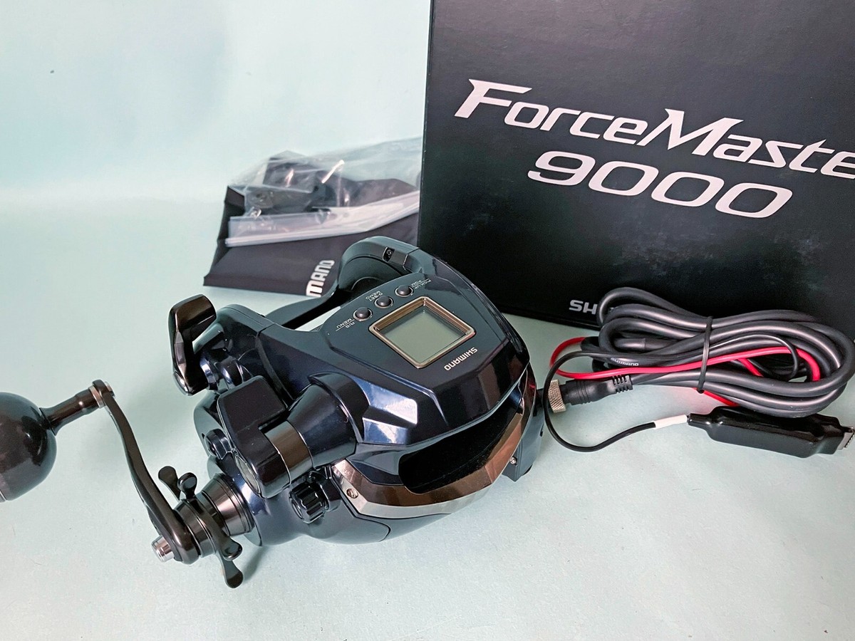 Shimano 20 Force Master 9000 Electric Reel Right Hand English