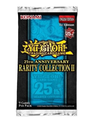 YUGIOH 25TH ANNIVERSARY RARITY COLLECTION II Booster Box SEALED