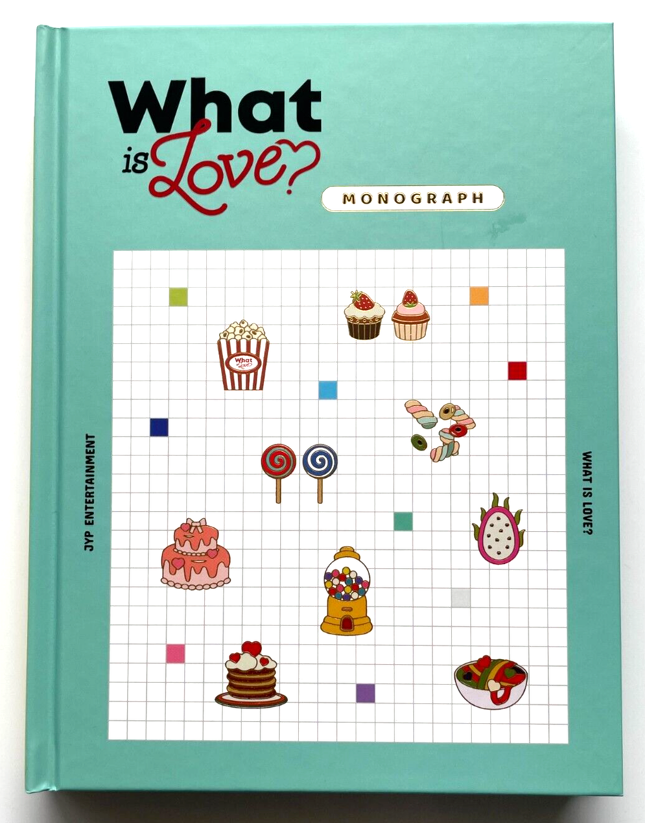 TWICE What is Love? Monograph Official Photobook + Photocard Set