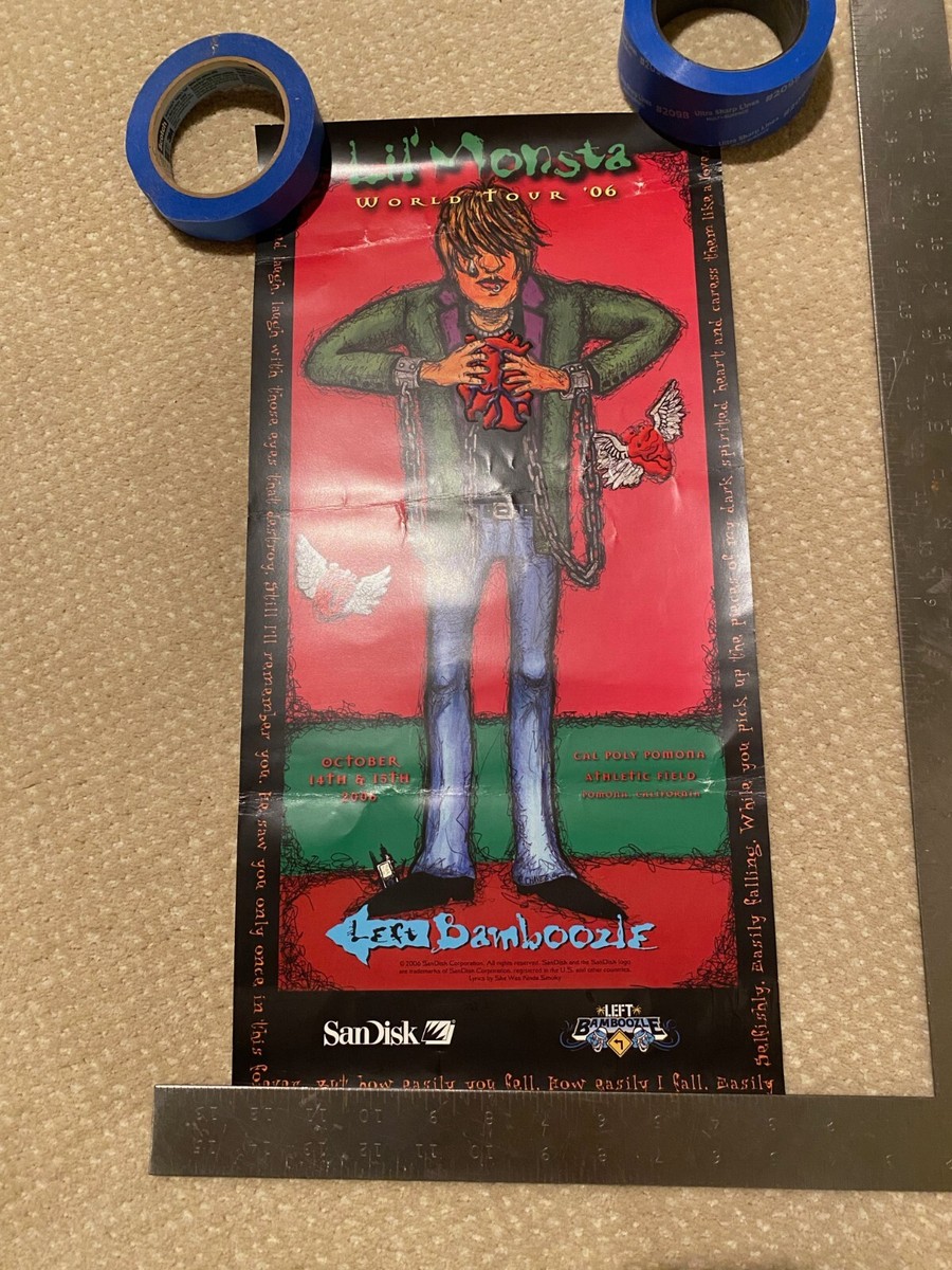 Lil' Monsta World Tour 2006 - Left Bamboozle Poster | eBay