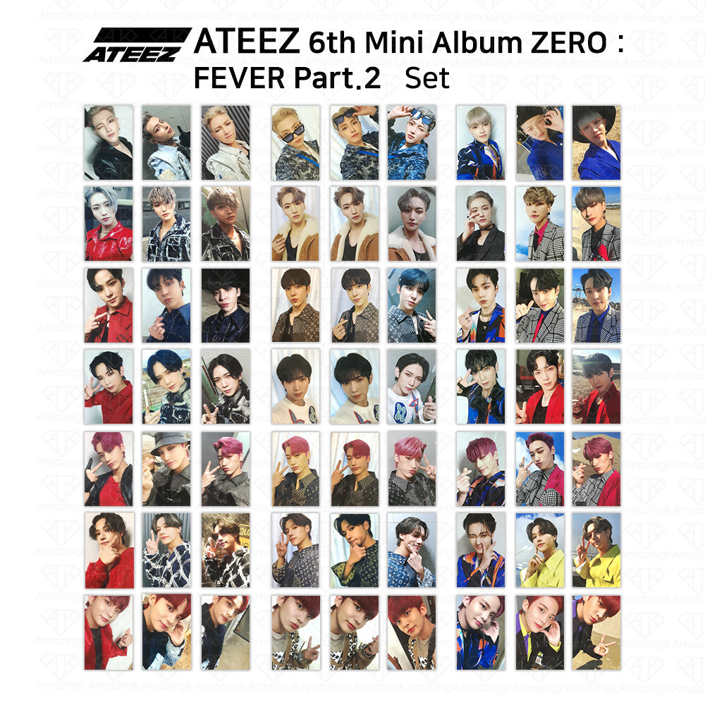 ATEEZ 6th Mini Album Zero Fever Part 2 Official Photocard Version