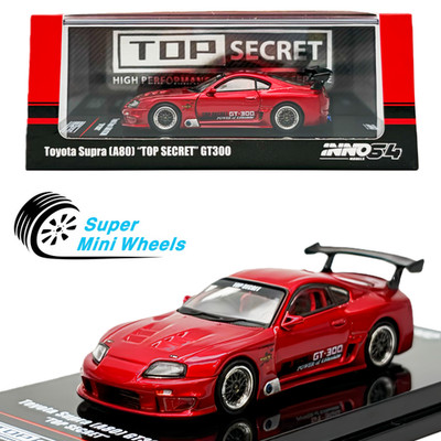 INNO64 1:64 Toyota Supra A80 Top Secret GT300 Red | eBay