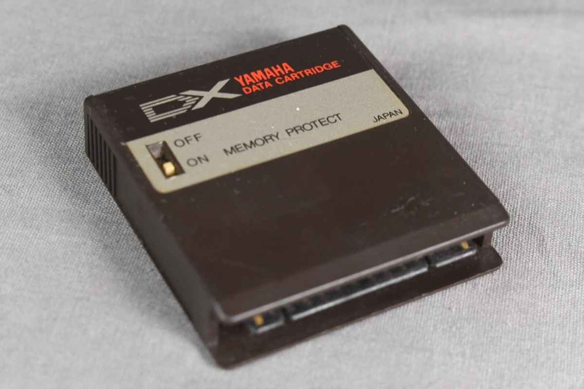 Yamaha DX7 DX Data RAM Cartridge In Excellent Condition | eBay