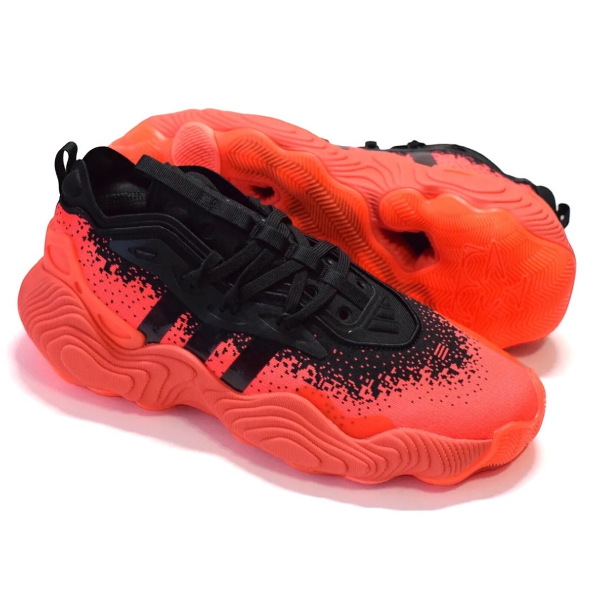 adidas Trae Young 3 Black Red Basketball Shoes IF5605 | eBay