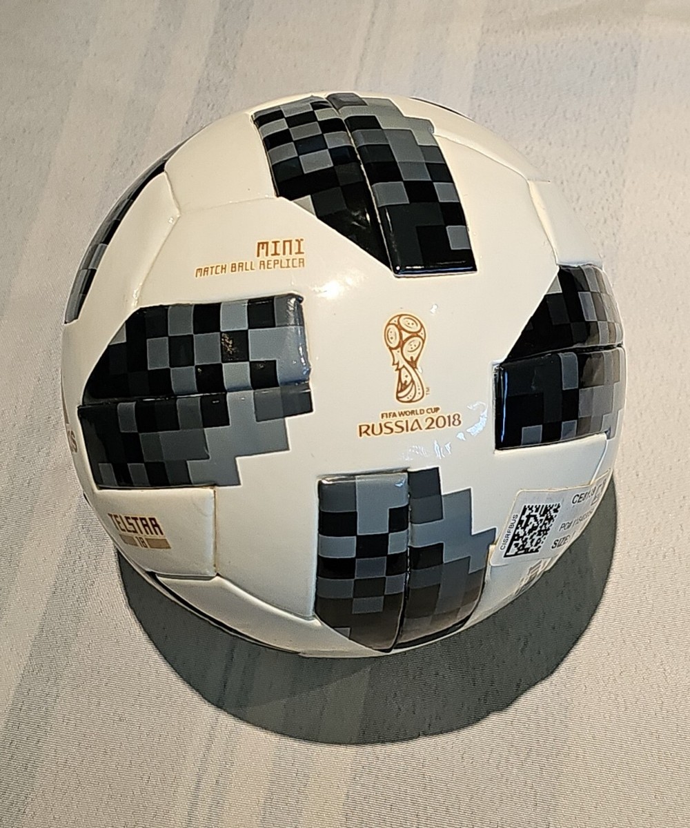 Rare Adidas Football Telstar 2018 FIFA World Cup Russia Match MINI