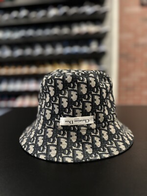 Authentic Dior Reversible Teddy-D Small Brim Bucket Hat Quick
