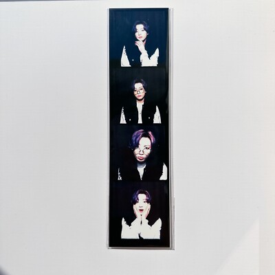BTS Butter Weverse POB Jungkook photo strip, JK Film 4-Cut strip