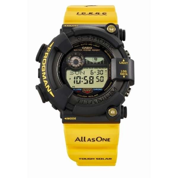 CASIO G-SHOCK FROGMAN ICERC 2023 GW-8200K-9JR YELLOW/BLACK from