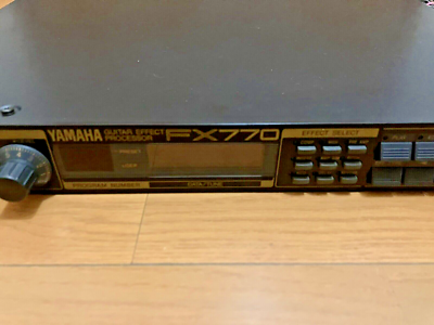 Yamaha FX770 Guitar Effect Processor Vintage Made in Japan Rack