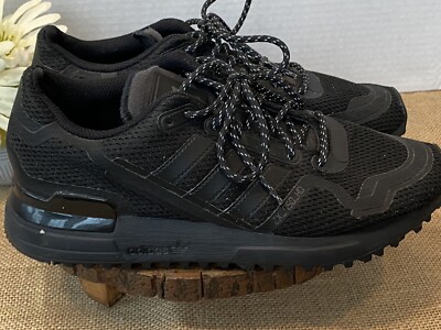 ADIDAS Originals ZX-750-HD SNEAKERS in Core Black Bright Cyan Mens