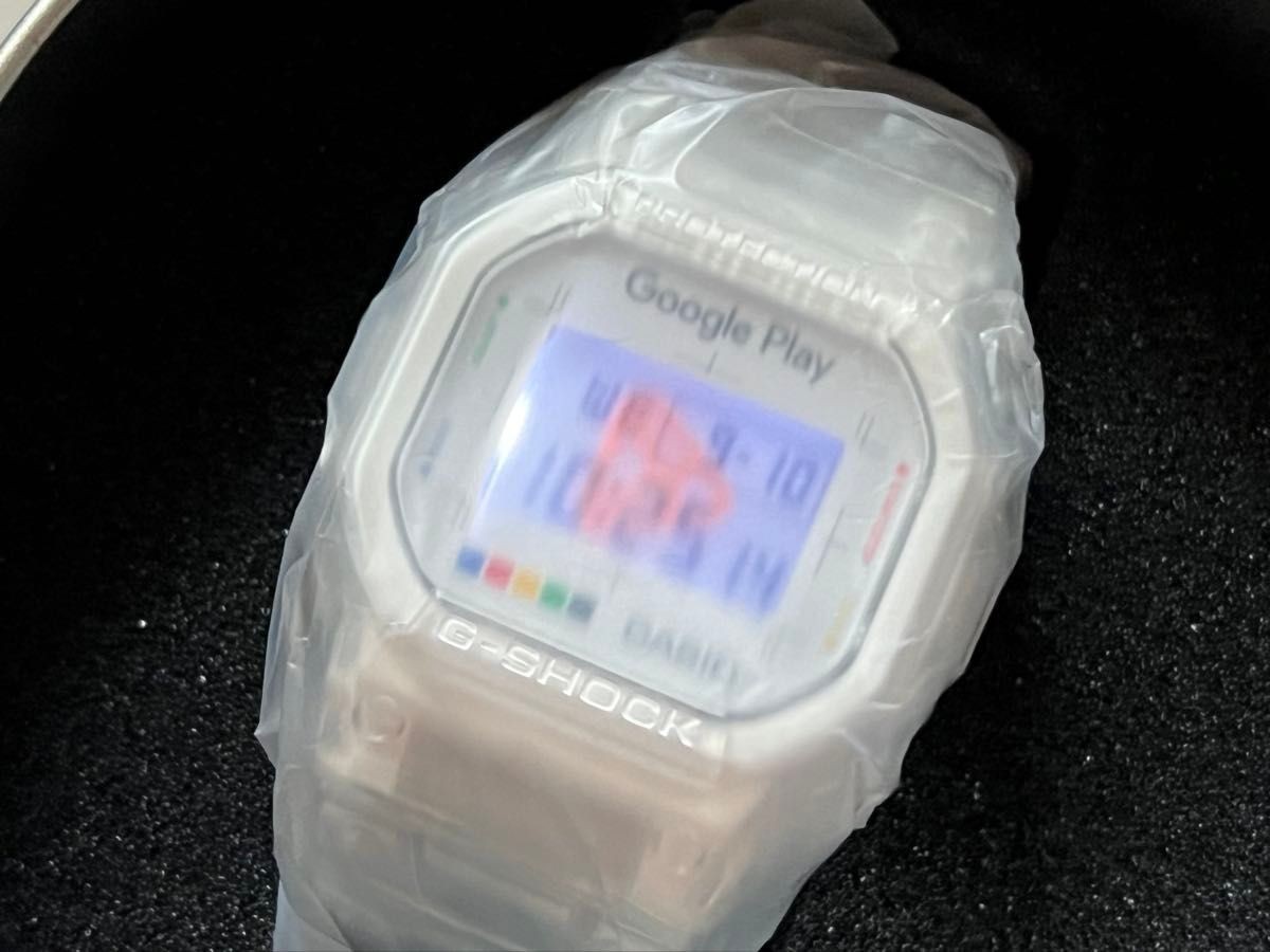 500本限定当選品】Google Play × G-SHOCKコラボ腕時計 500本限定当選品
