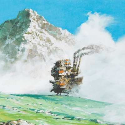 Studio Ghibli Certificate Howl's moving castle Original Window