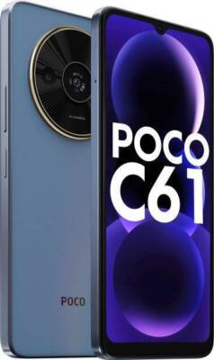 POCO C61 4G Factory Unlocked Dual SIM-128GB STORAGE-MTK Helio G36