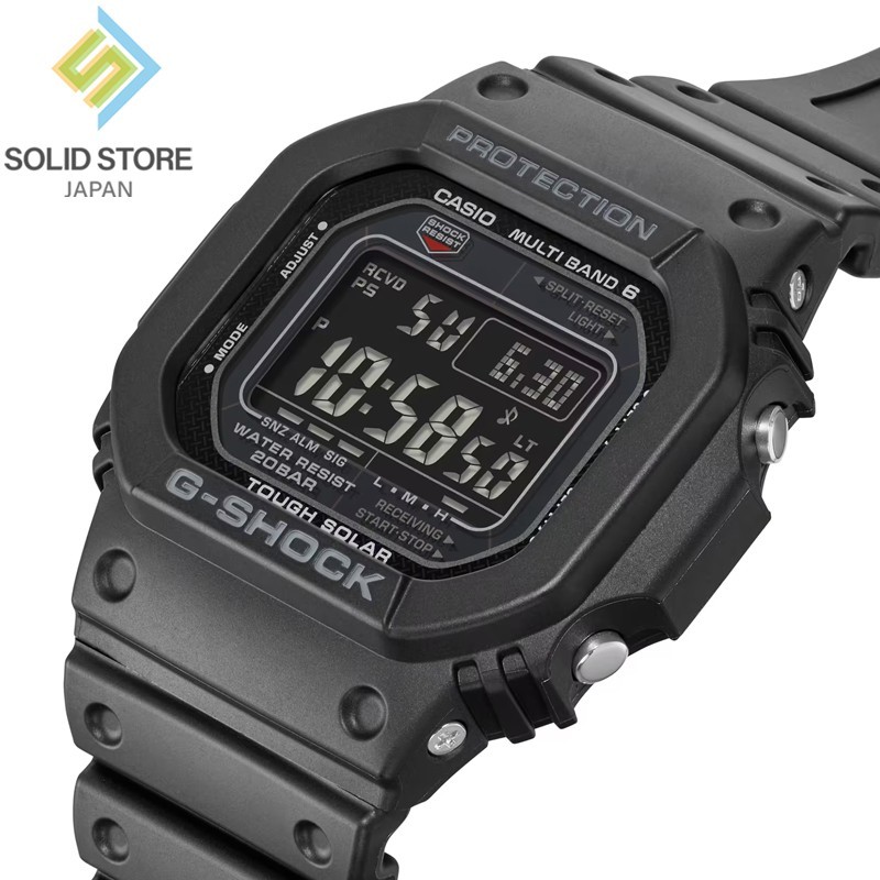 CASIO G-SHOCK GW-M5610U-1BJF Radio Solar Digital Watch All Black