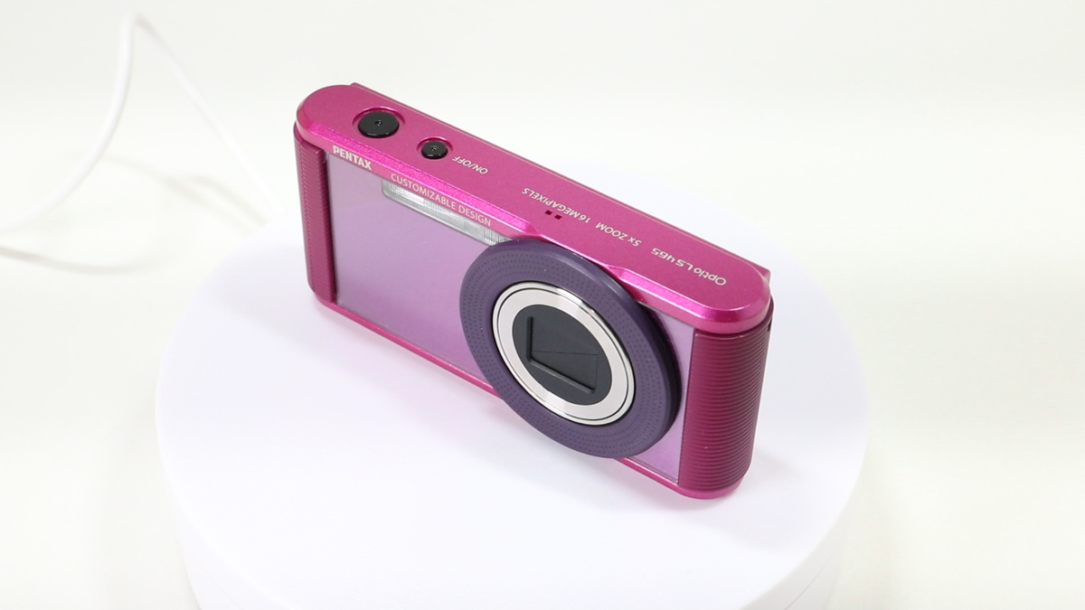 RARE Pentax Optio LS465 16.0MP Compact Digital Camera Pink USED IN