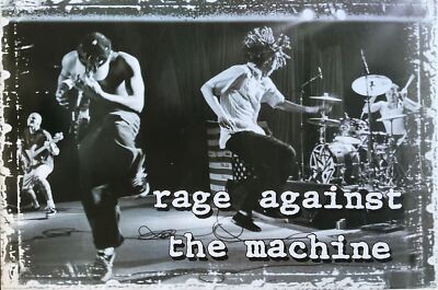 Rage Against The Machine Vintage 2000 Poster 24 x 36 | eBay