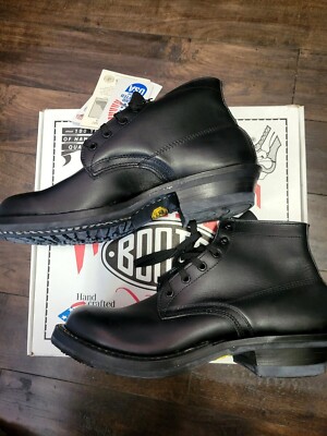 White's Boots # 2332MV Black Custom Made Semi-Dress Boots