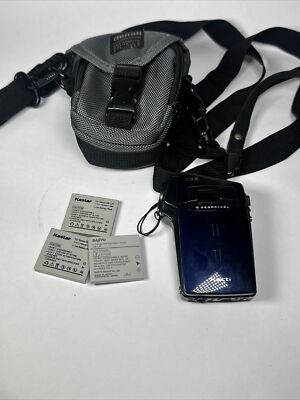 SANYO CG6 Xacti Digital Movie Camera VPC CG6 Blue W/ Case | eBay