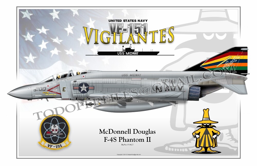 McDonnell Douglas - F-4S Phantom II -VF-151 