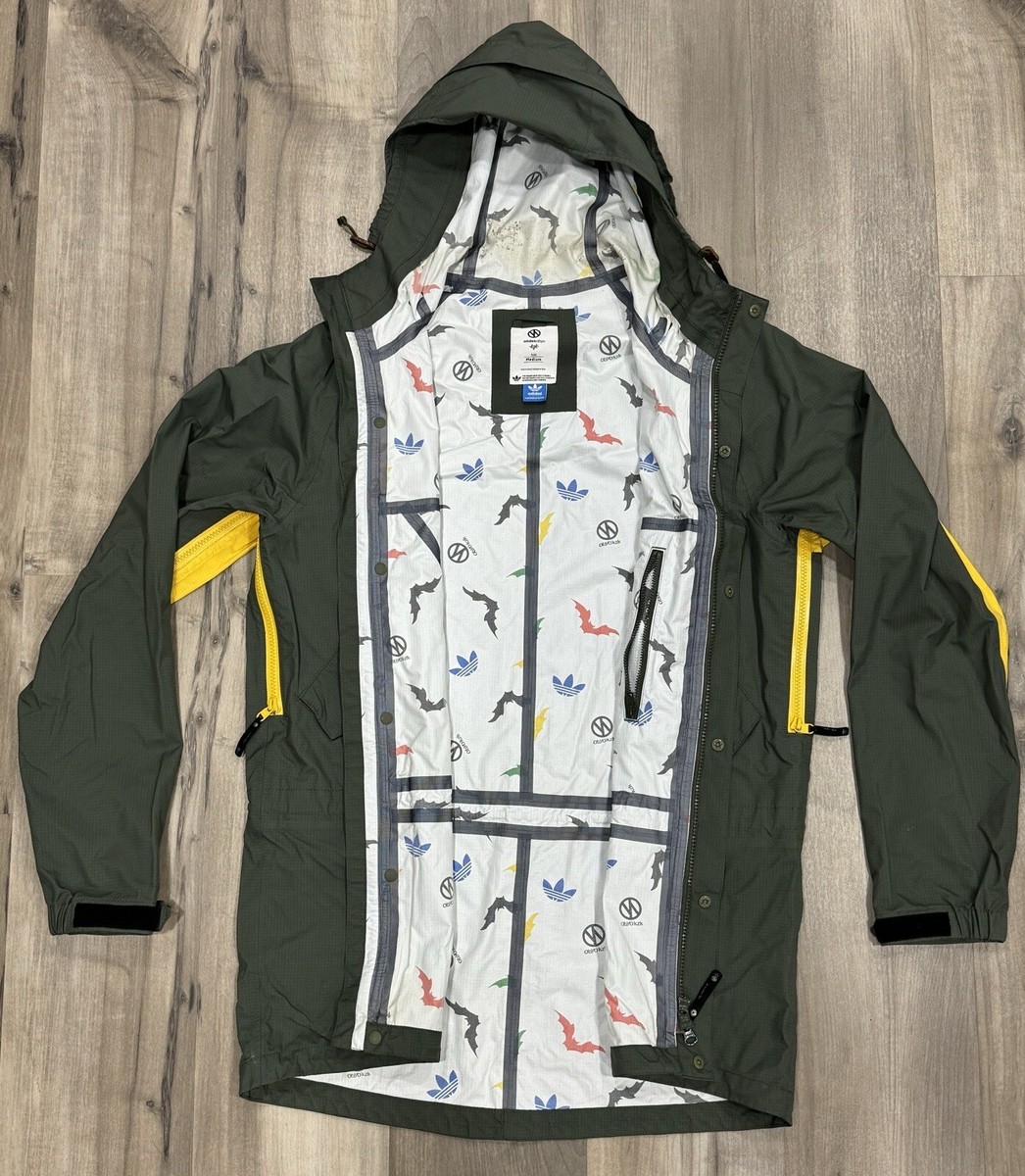 ADIDAS Obyo KZK Jacket Men's M Coat Kazuki Kuraishi Army Green