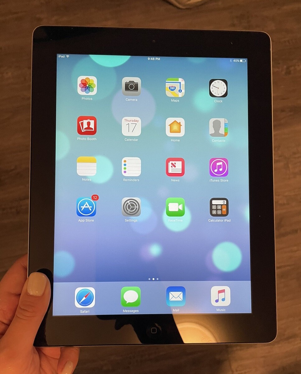Apple iPad 4th Gen. 32GB, Wi-Fi, 9.7in - Black (CA) | eBay