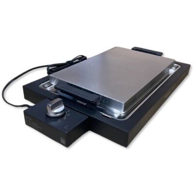 BALMUDA The Plate Pro Black K10A-BK AC100V Extra Thick Plate 2.6in