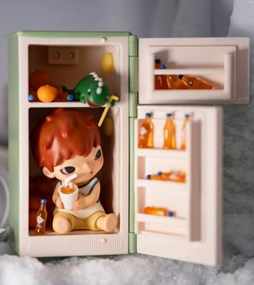 AUTHENTIC HIRONO ORANGE SODA FIGURE EXHIBITION LIMITED GIFT TOY