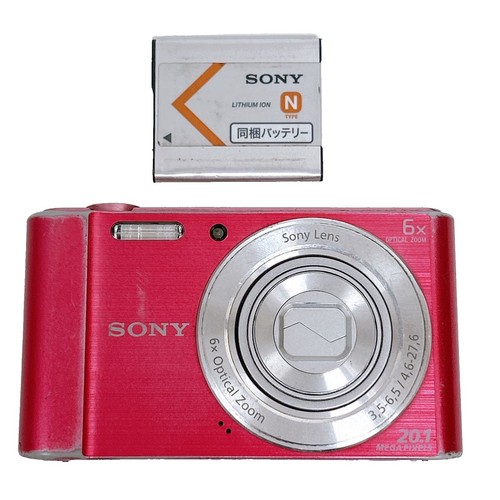 Sony Cyber-shot DSC-W810 pink 20.1MP Digital Camera 6x Optical
