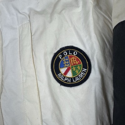 Vintage 90s Polo Ralph Lauren Color Block Cookie Goose Puffer Ski