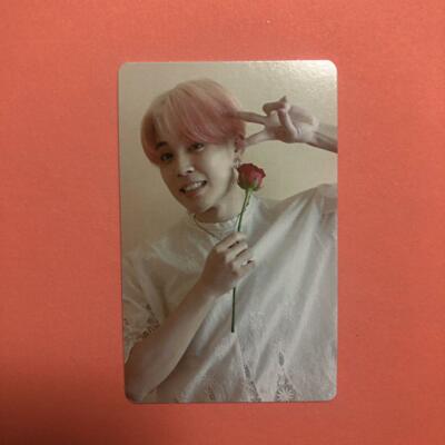 BTS Memories of 2019 JIMIN official DVD photocard card With curing