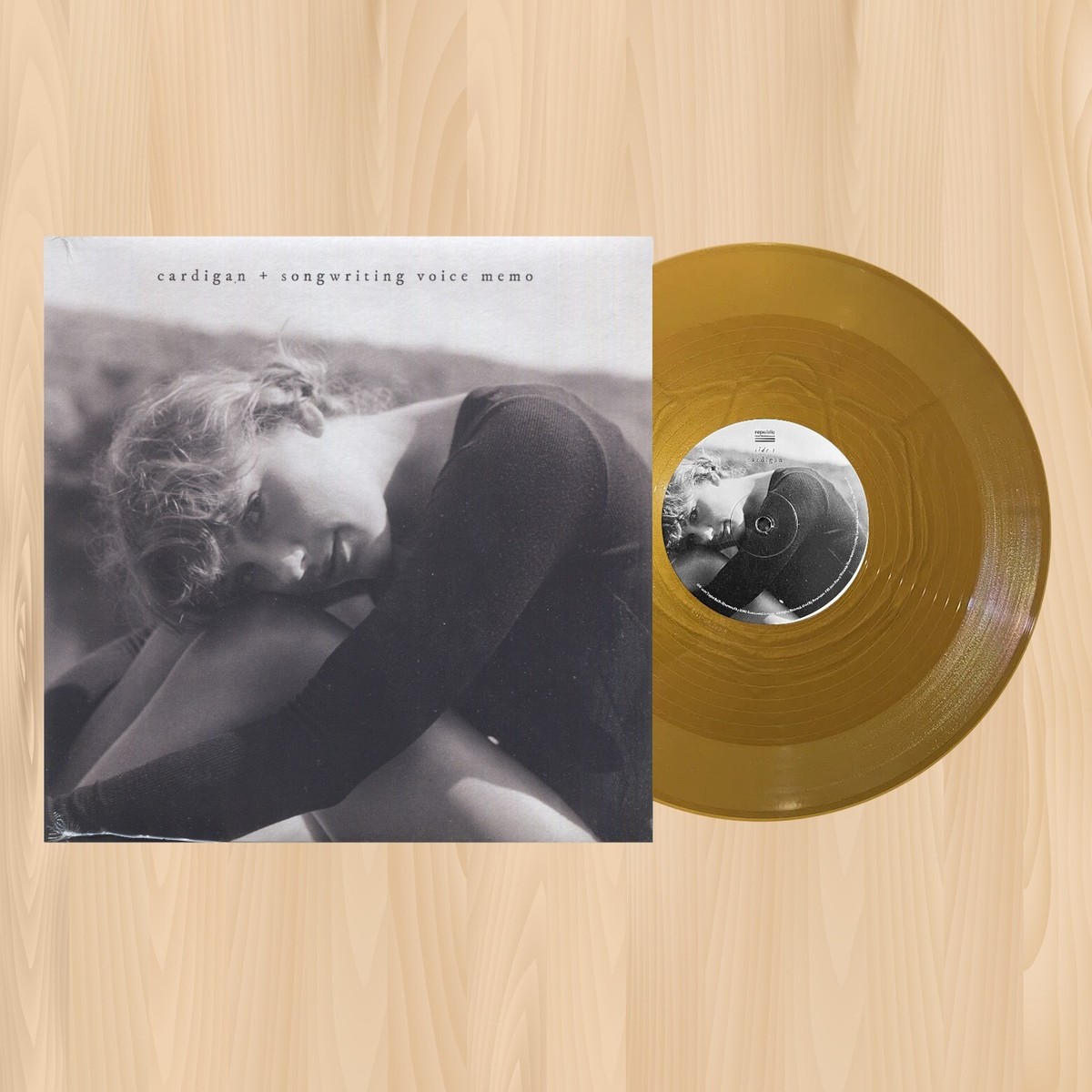 GOLD VINYL---- TAYLOR SWIFT cardigan 12