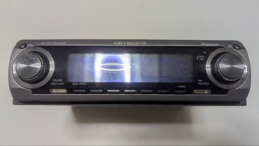 Junk Pioneer Carrozzeria DEH-P099 Bluetooth Car Audio 1DIN WMA