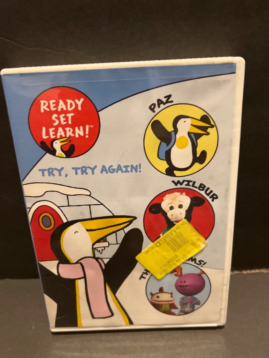 SHELF219 DVD tested~ Ready set learn!Try,Try again | eBay