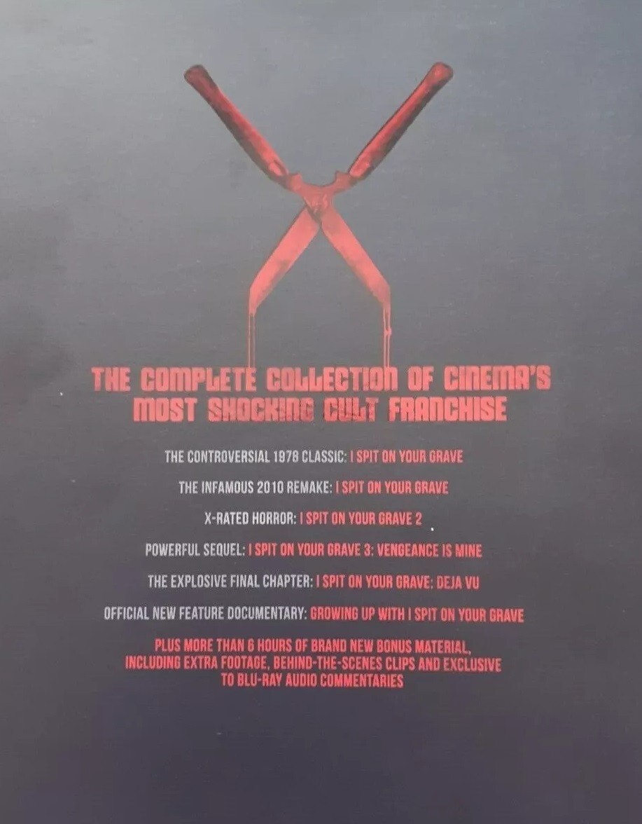 I Spit on Your Grave The Complete Collection - Blu-ray Region B