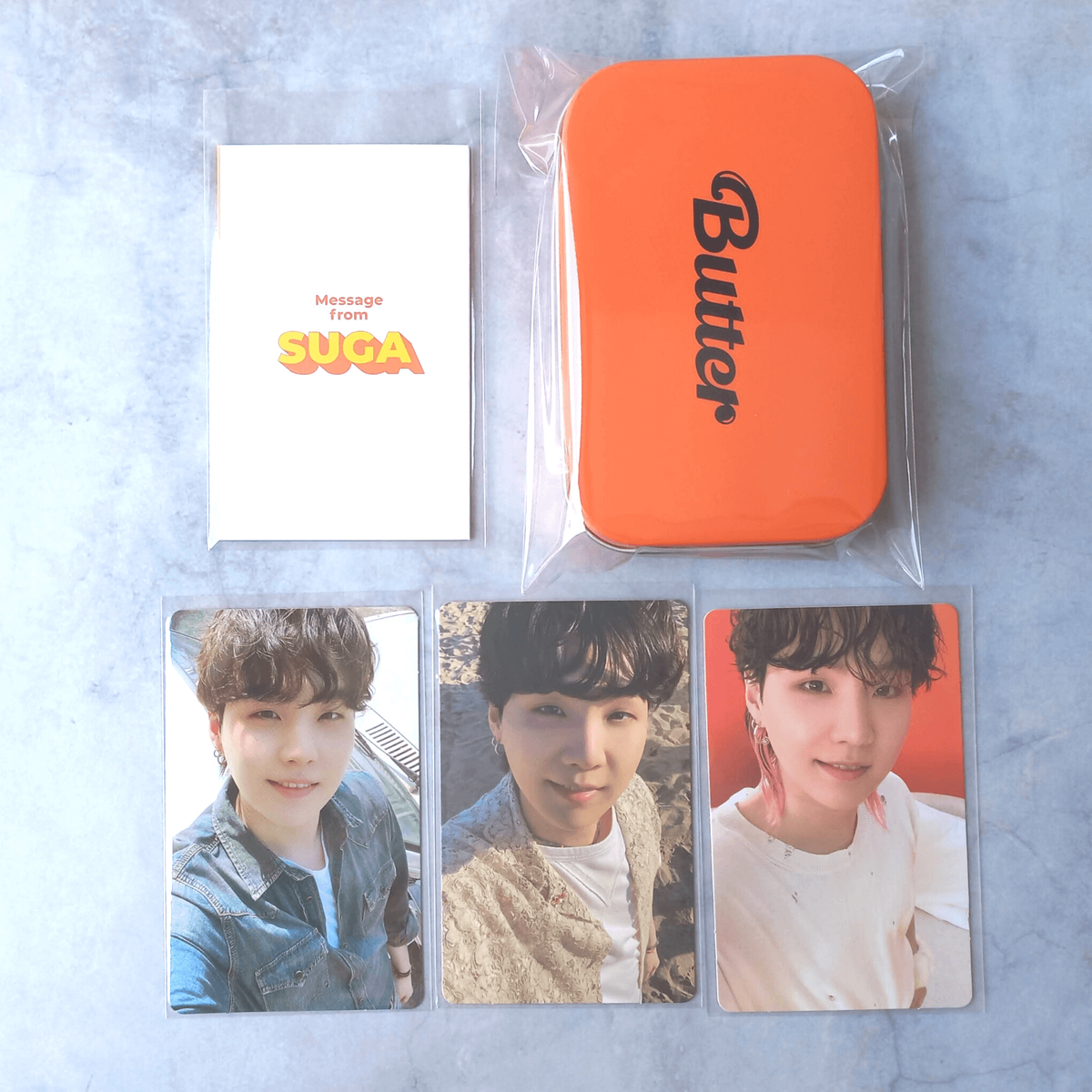 BTS Butter Official Peach Cream Message & Weverse Special Photo