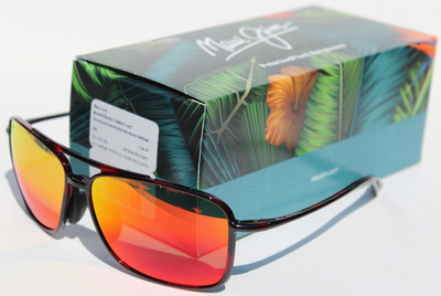 MAUI JIM Kaupo Gap POLARIZED Sunglasses B437-04T Black Tortoise